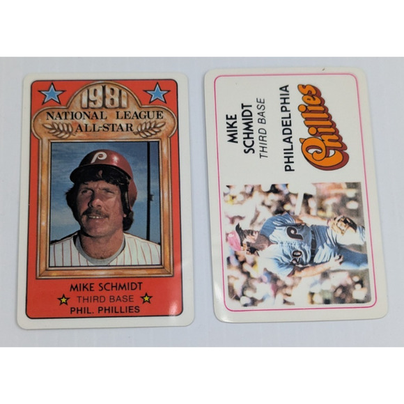 Mike Schmidt Philadelphia Phillies Credit Card Assorted Lot of 8 - Picture 8 of 9